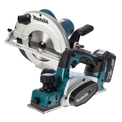 Cordless Circular Saw & Power Planer Package Hire